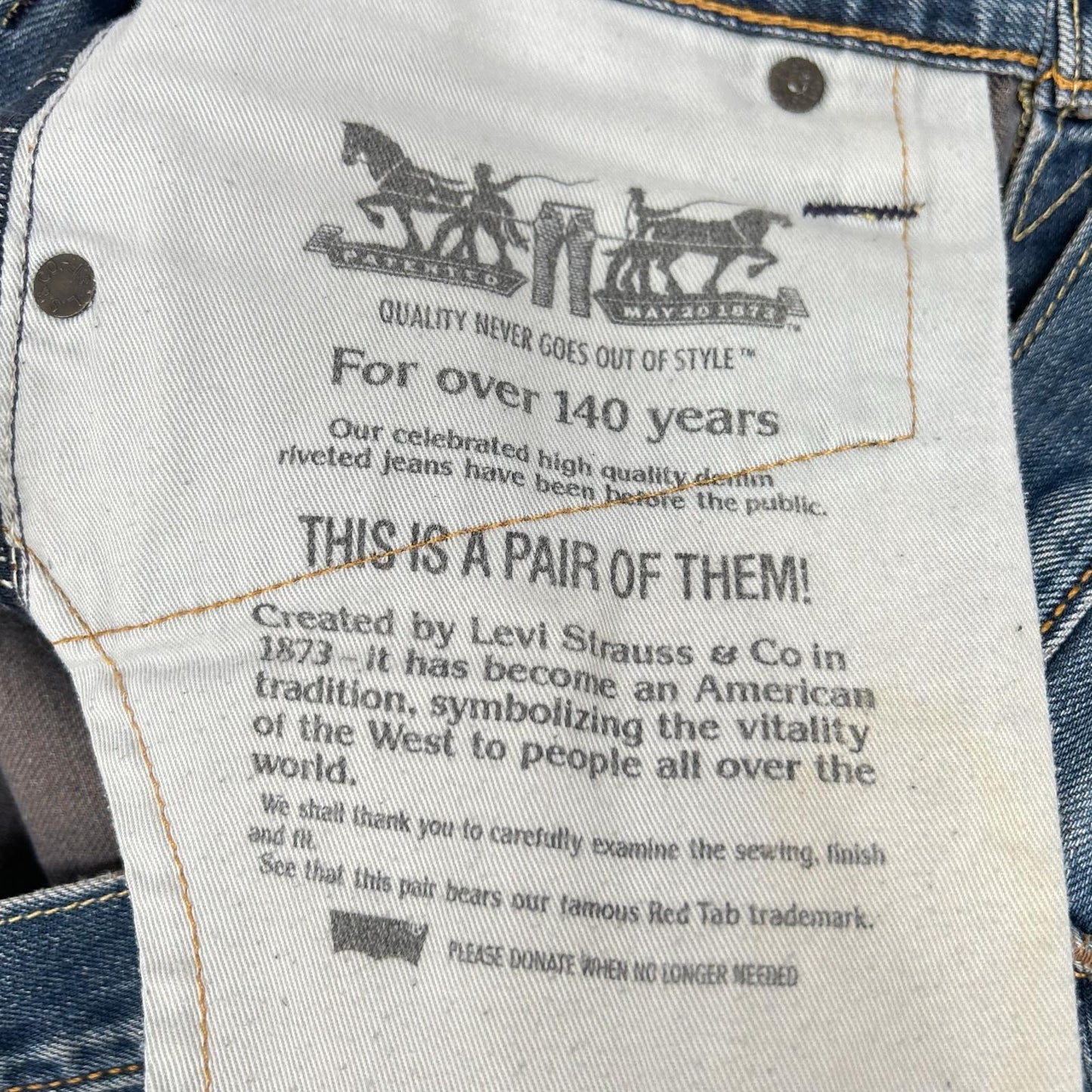INNOCENCE NYC Indigo Rush Repair Denim Jeans Size 31