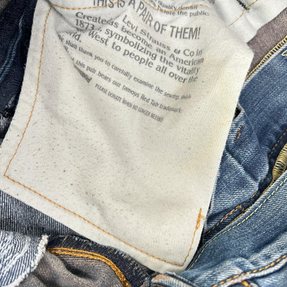 INNOCENCE NYC Indigo Rush Repair Denim Jeans Size 31