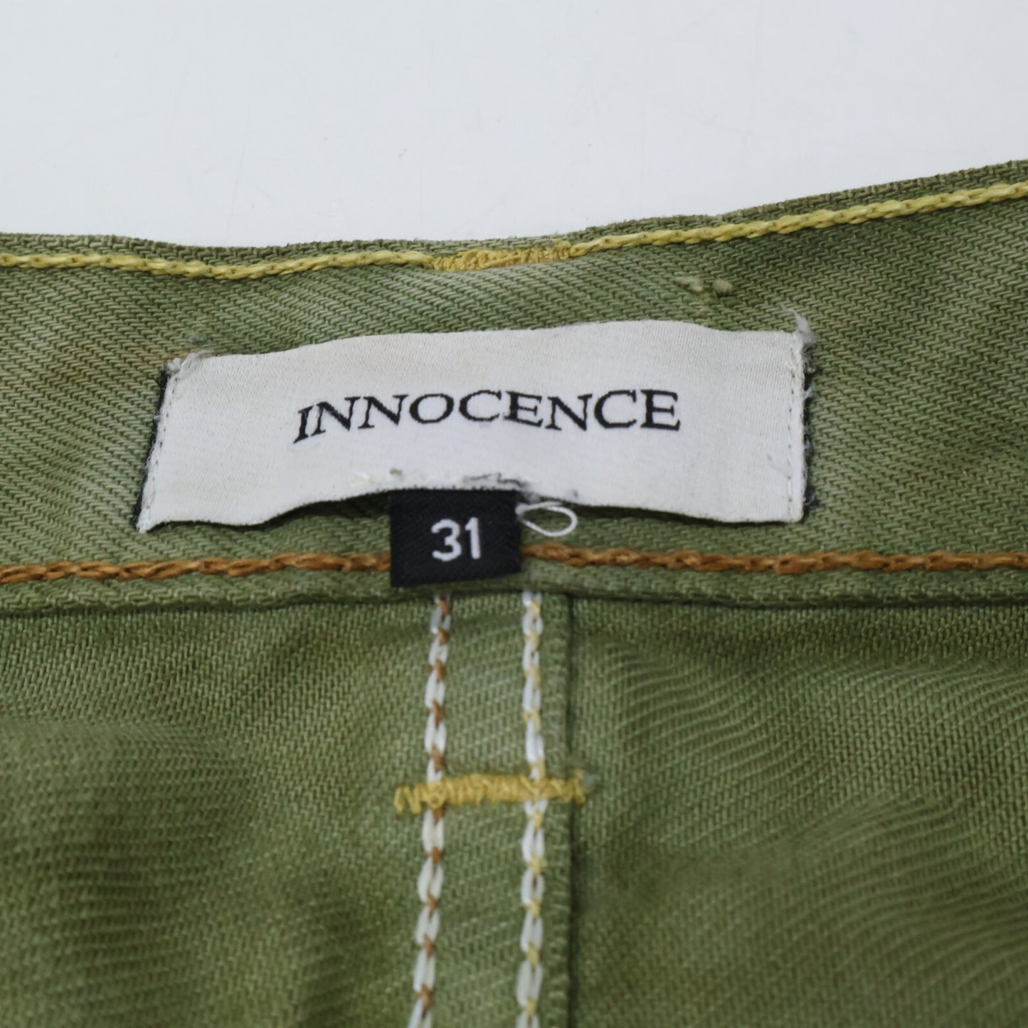 INNOCENCE NY Destroy Remake Pants Khaki Size 31