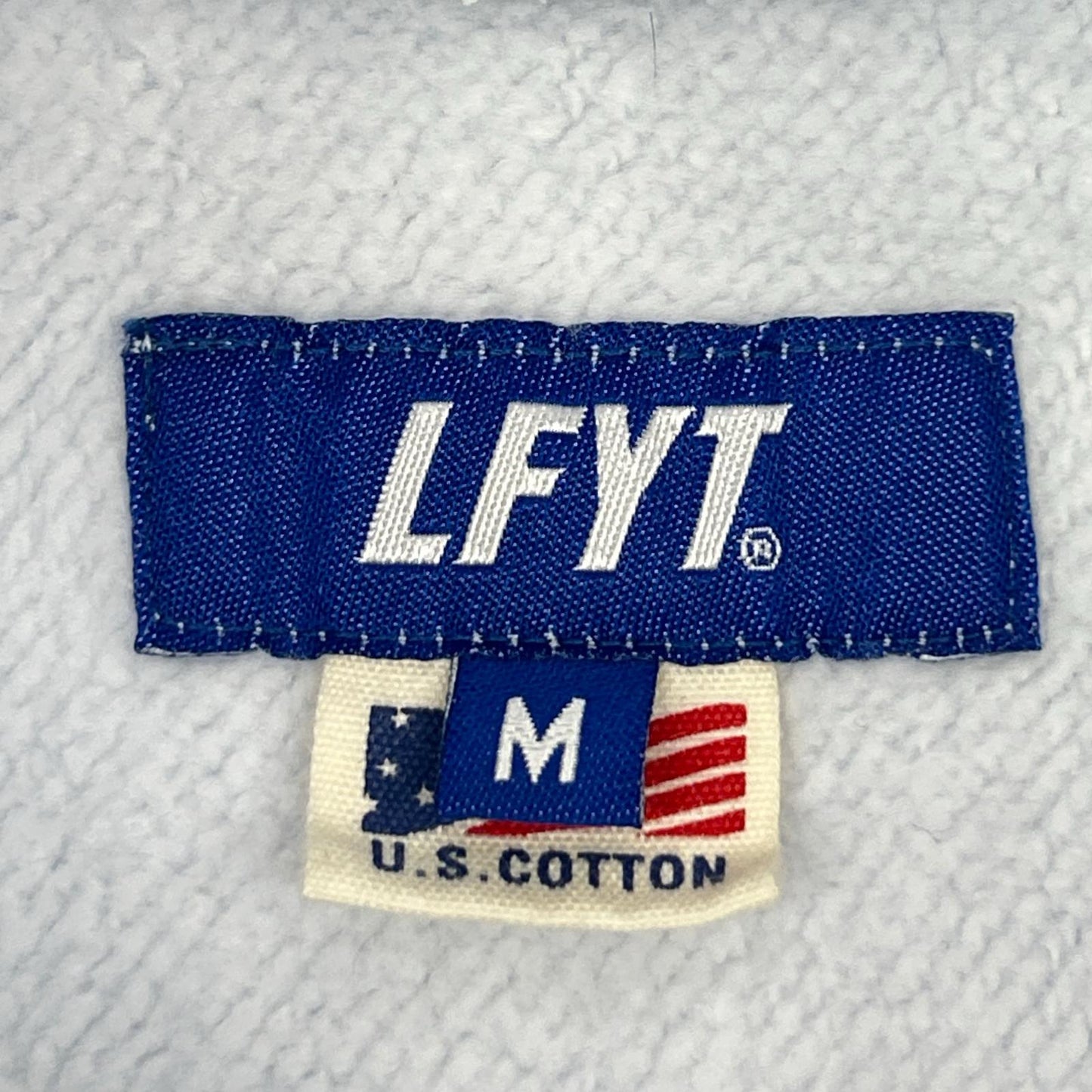 LFYT Front Logo Hoodie Light Blue Size M