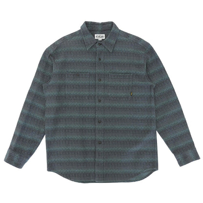 CALEE Green Gray Gradation Herringbone Jacket Size M