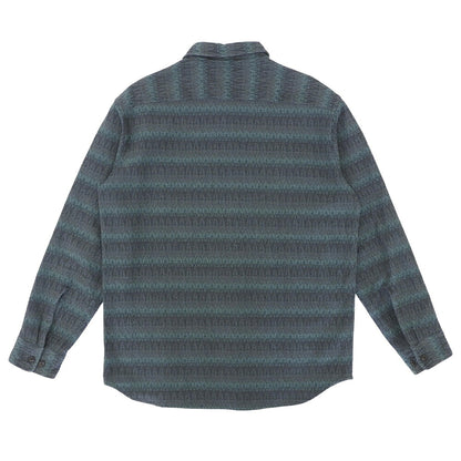 CALEE Green Gray Gradation Herringbone Jacket Size M