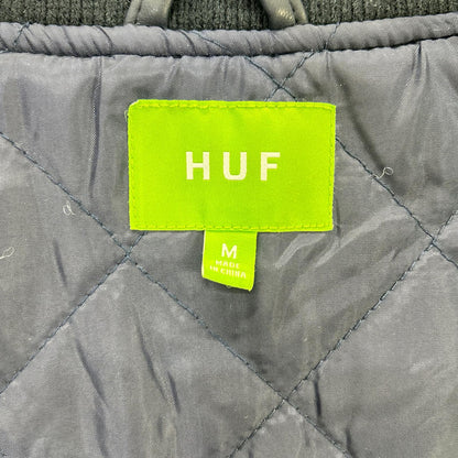 HUF Varsity Stadium Jacket Navy Wool Size M