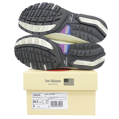 NEW BALANCE 992 USA-Made Blue Purple Sneakers Size 8