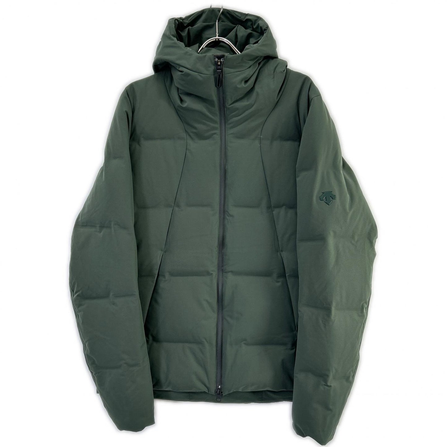 DESCENTE Mizusawa Down SHUTTLE Down Jacket Khaki Size XO