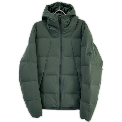 DESCENTE Mizusawa Down SHUTTLE Down Jacket Khaki Size XO