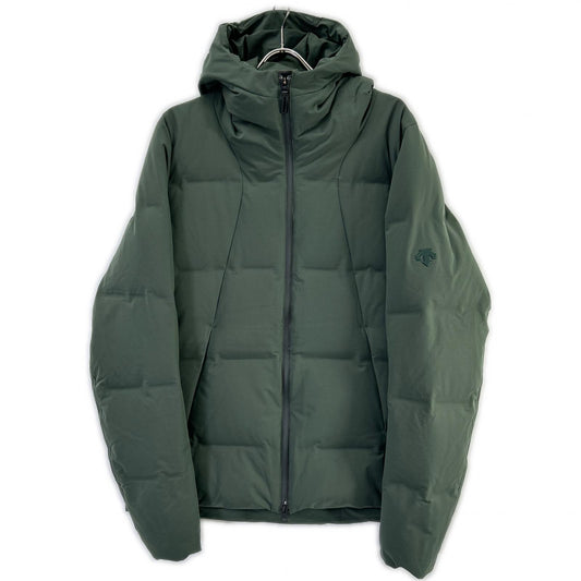 DESCENTE Mizusawa Down SHUTTLE Down Jacket Khaki Size XO