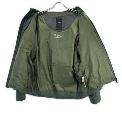 DESCENTE Mizusawa Down SHUTTLE Down Jacket Khaki Size XO
