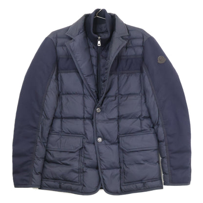 MONCLER ARDENNE Down Jacket Navy Size 1