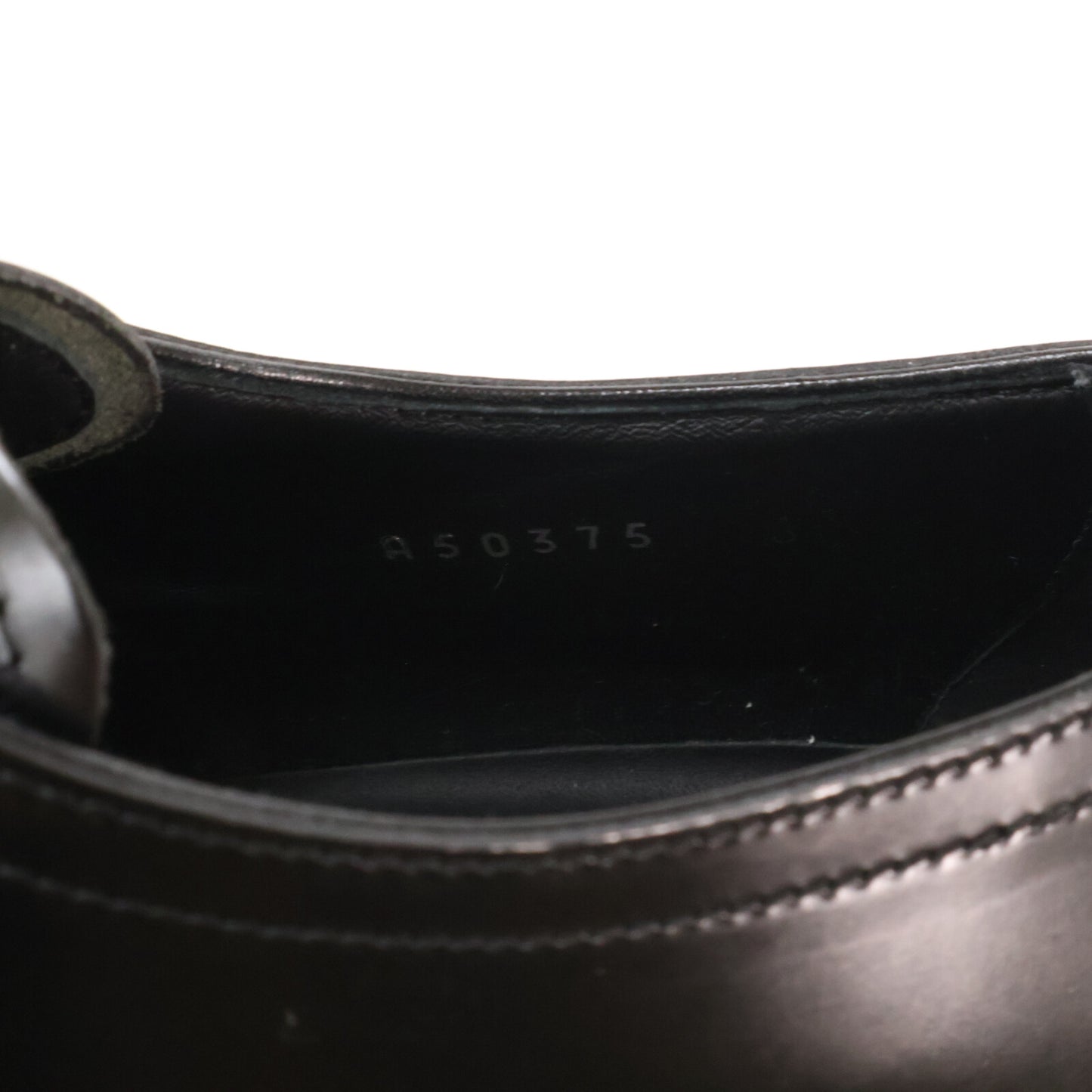 DOLCE&GABBANA A50375 Silver Buckle Single Shoes Black Size 6