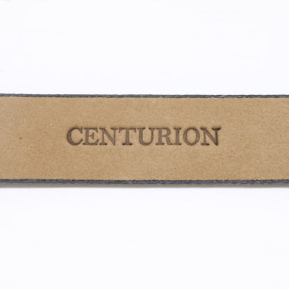 PRADA CENTURION Leather Bracelet Black Size ONE SIZE