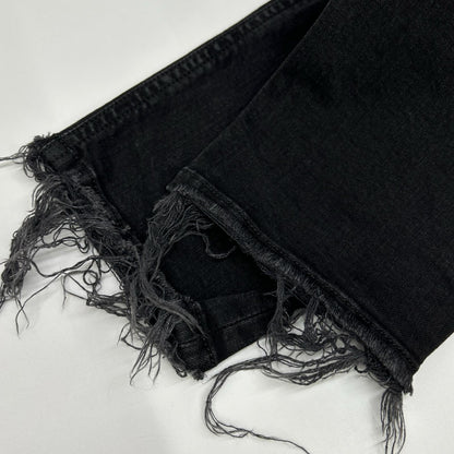 DIESEL Black THOMMER Distressed Pants Size W30-L30