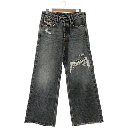 DIESEL Charcoal D-RASE Baggy Denim Size W30