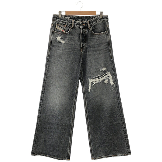 DIESEL Charcoal D-RASE Baggy Denim Size W30