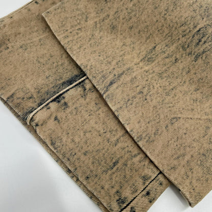 DIESEL Bleached Denim Jeans Beige Size W32