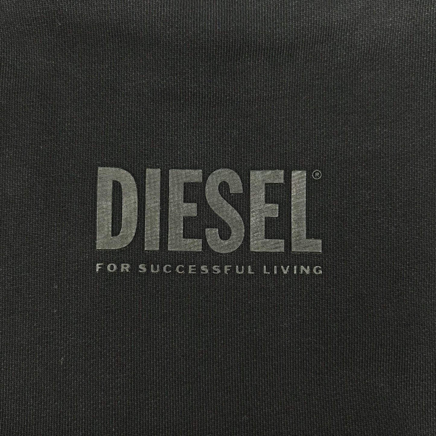 DIESEL 21SS S-MART-A92 Black Sweatshirt Size L