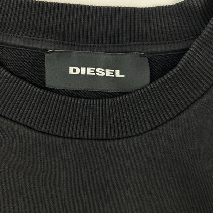 DIESEL 21SS S-MART-A92 Black Sweatshirt Size L