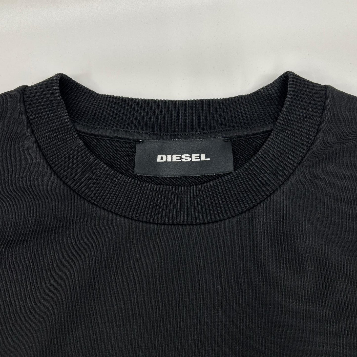 DIESEL 21SS S-MART-A92 Black Sweatshirt Size L