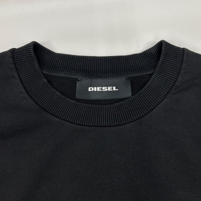 DIESEL 21SS S-MART-A92 Black Sweatshirt Size L