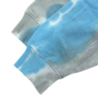 DIESEL Blue Gray Tie-Dye Sweatshirt Size L