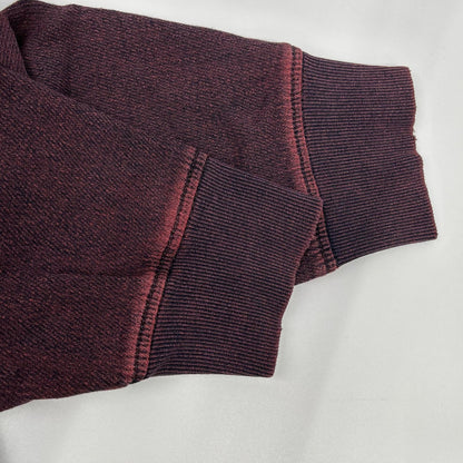 DIESEL Red Denim D-UM-RIB-NE Hoodie Size L