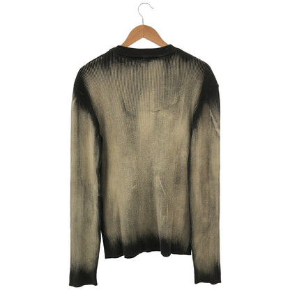 DIESEL K-DARIN Oval D Ribbed Beige/Gray Size XL