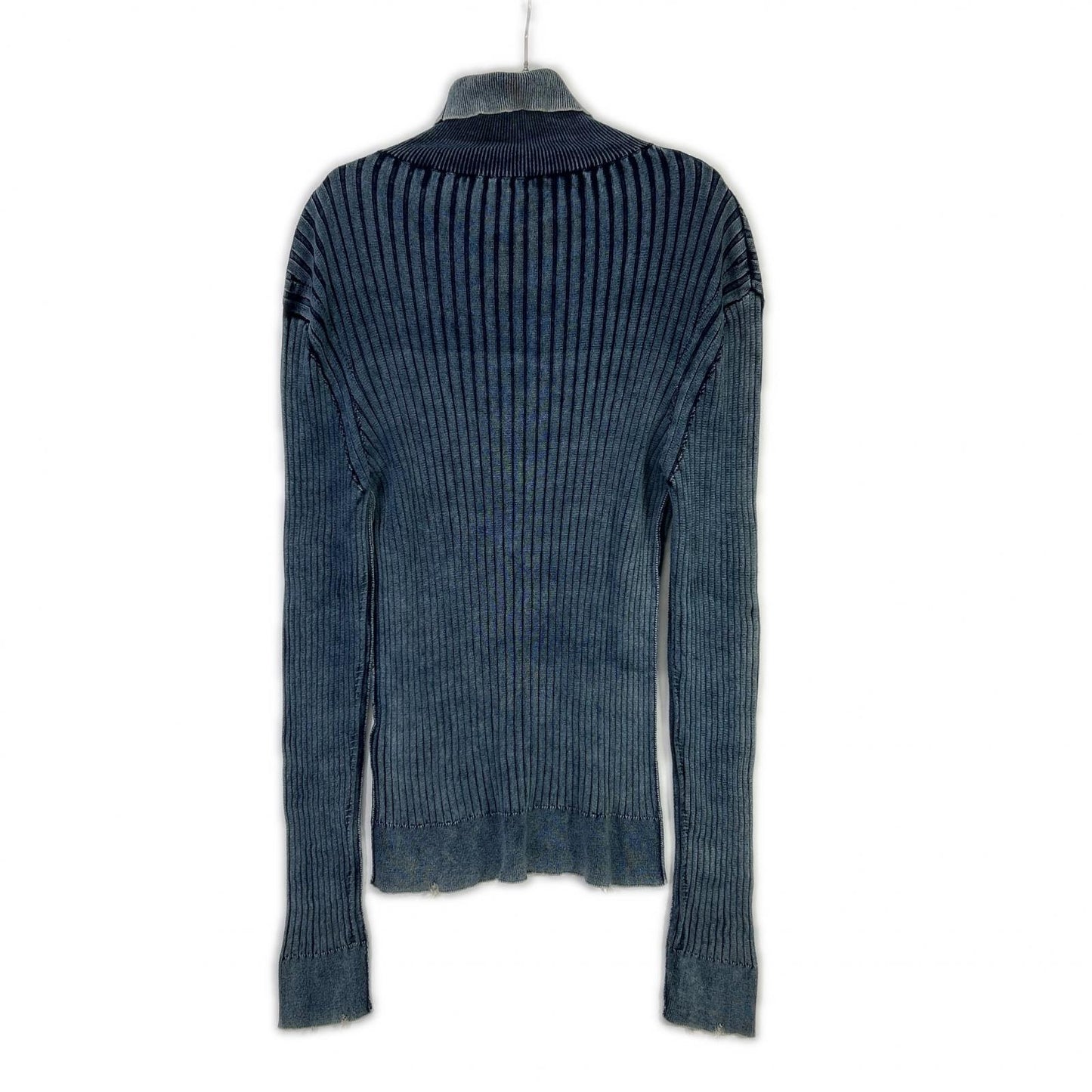 DIESEL Blue K-ELASA Turtleneck Ribbed Size XL