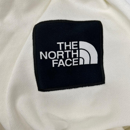 THE NORTH FACE Square Logo Full Zip Hoodie White Size M