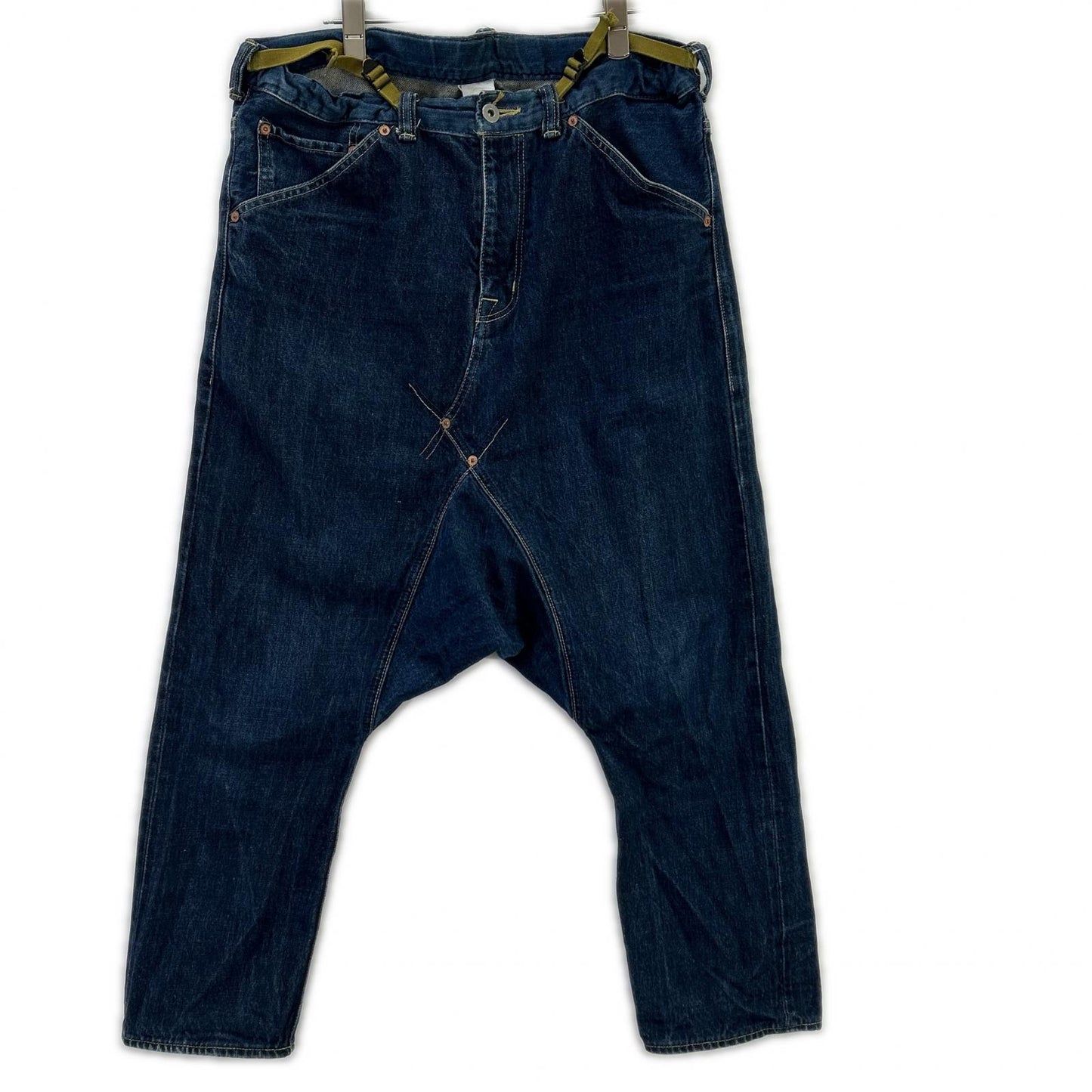 GANRYU 16AW Selvedge Sarouel Denim Indigo Size S