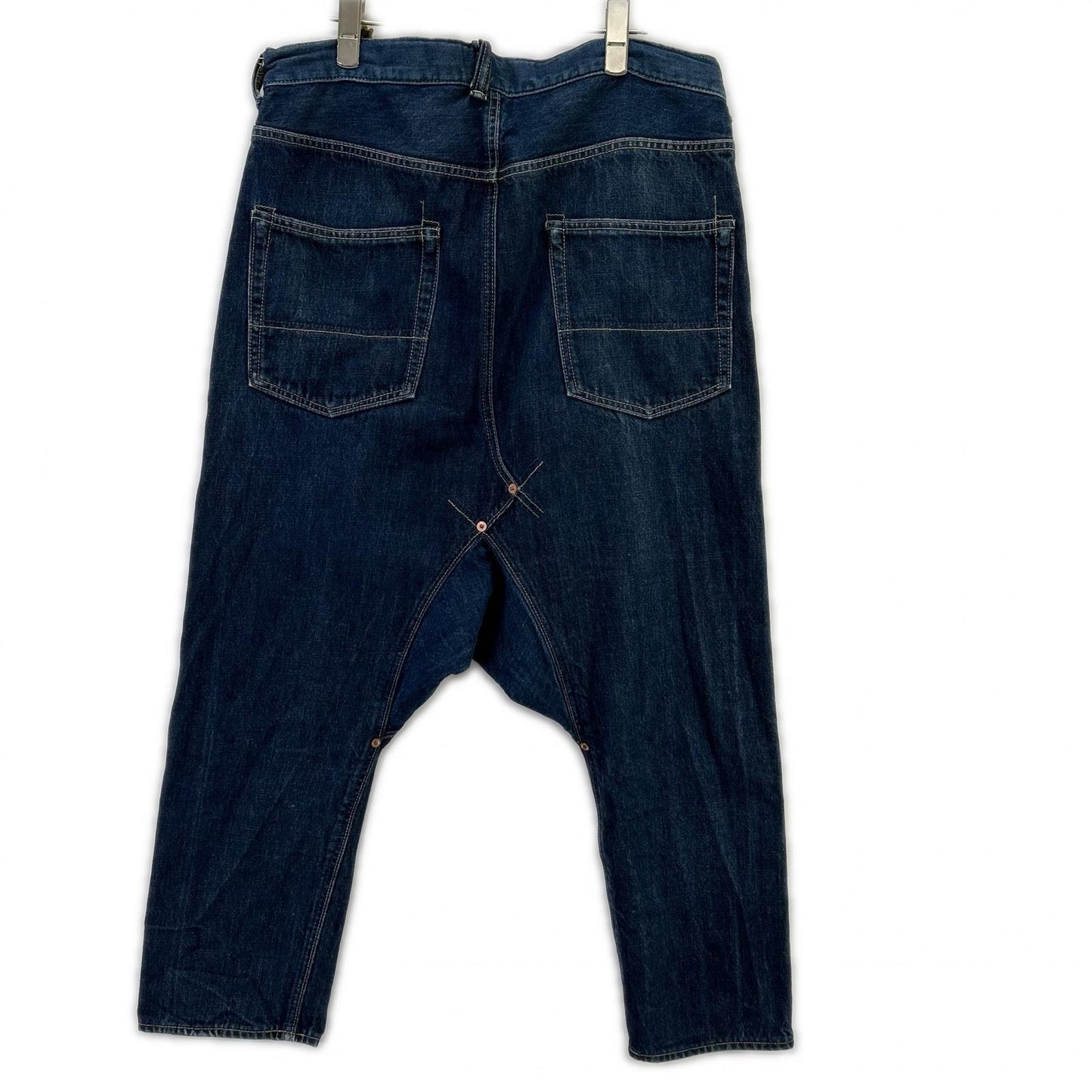 GANRYU 16AW Selvedge Sarouel Denim Indigo Size S