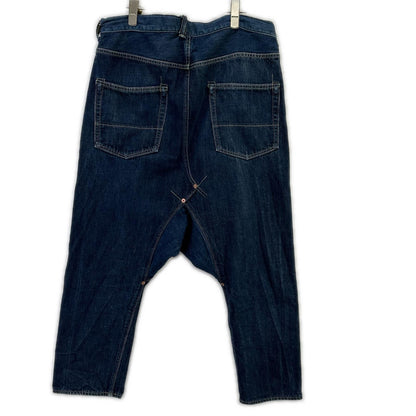 GANRYU 16AW Selvedge Sarouel Denim Indigo Size S