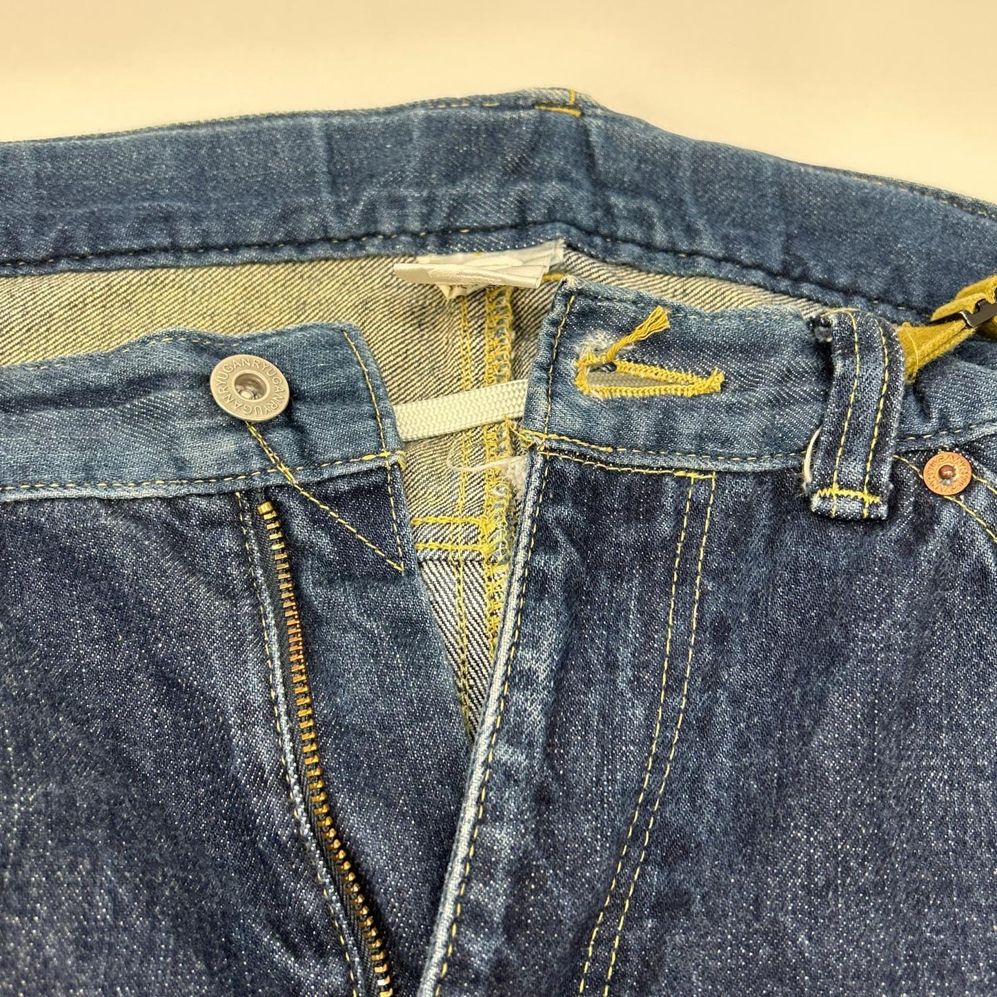 GANRYU 16AW Selvedge Sarouel Denim Indigo Size S