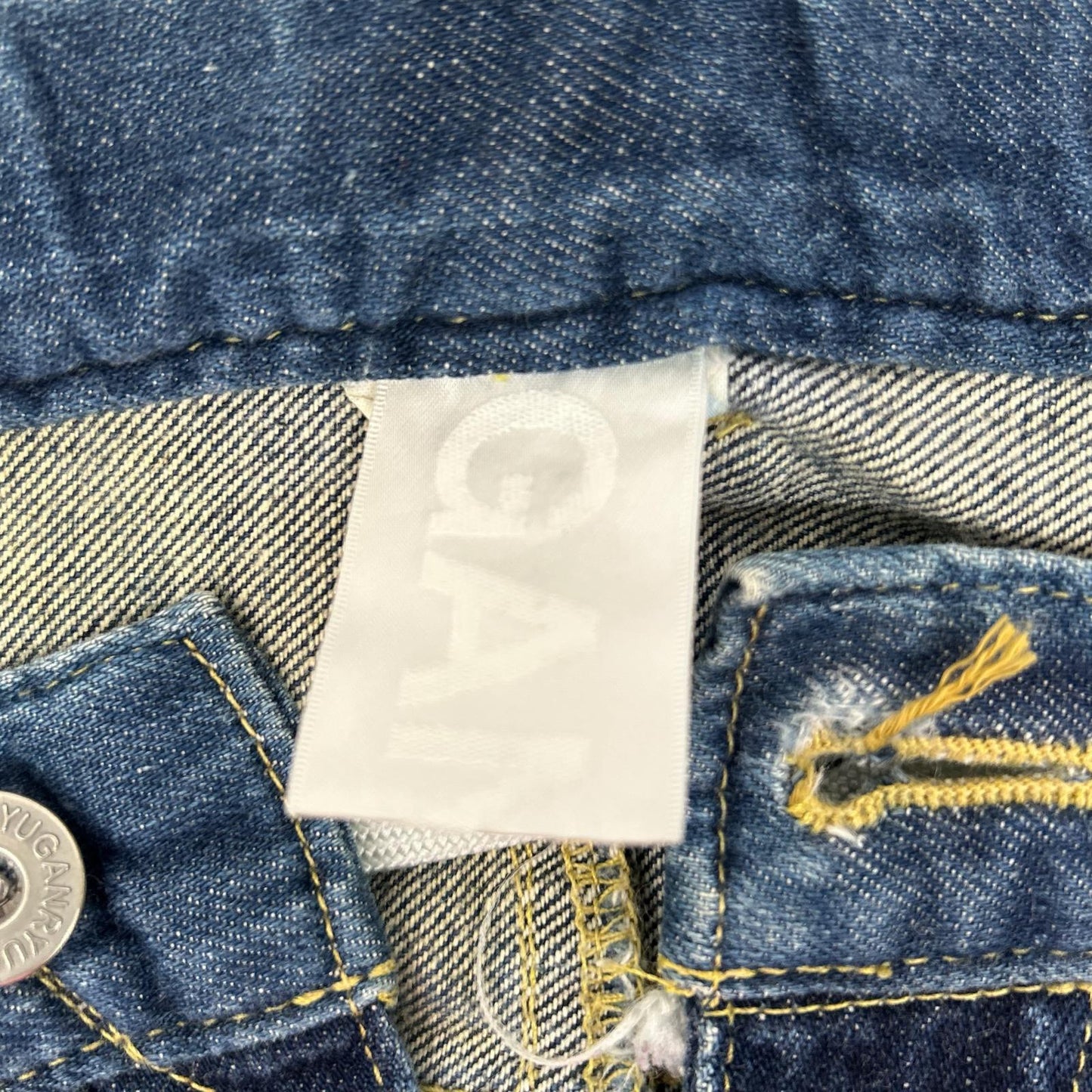GANRYU 16AW Selvedge Sarouel Denim Indigo Size S