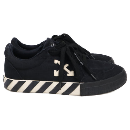 OFF-WHITE Low Vulcanized Canvas Sneakers Black Size EU 41