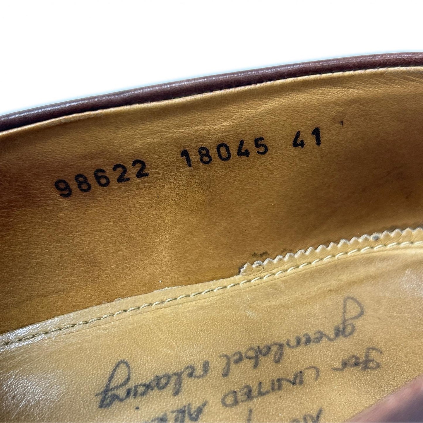 JALAN SRIWIJAYA Leather Coin Loafers Brown Size EU 41