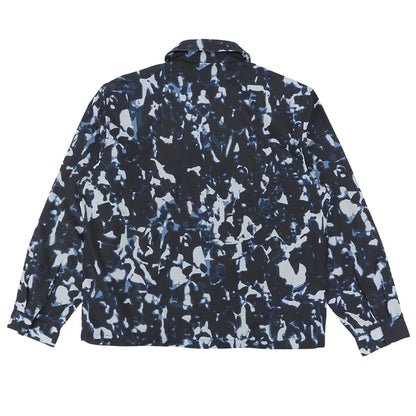 Lacoste All-Over Technical Zip Jacket Blue/Black Size M