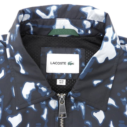 Lacoste All-Over Technical Zip Jacket Blue/Black Size M