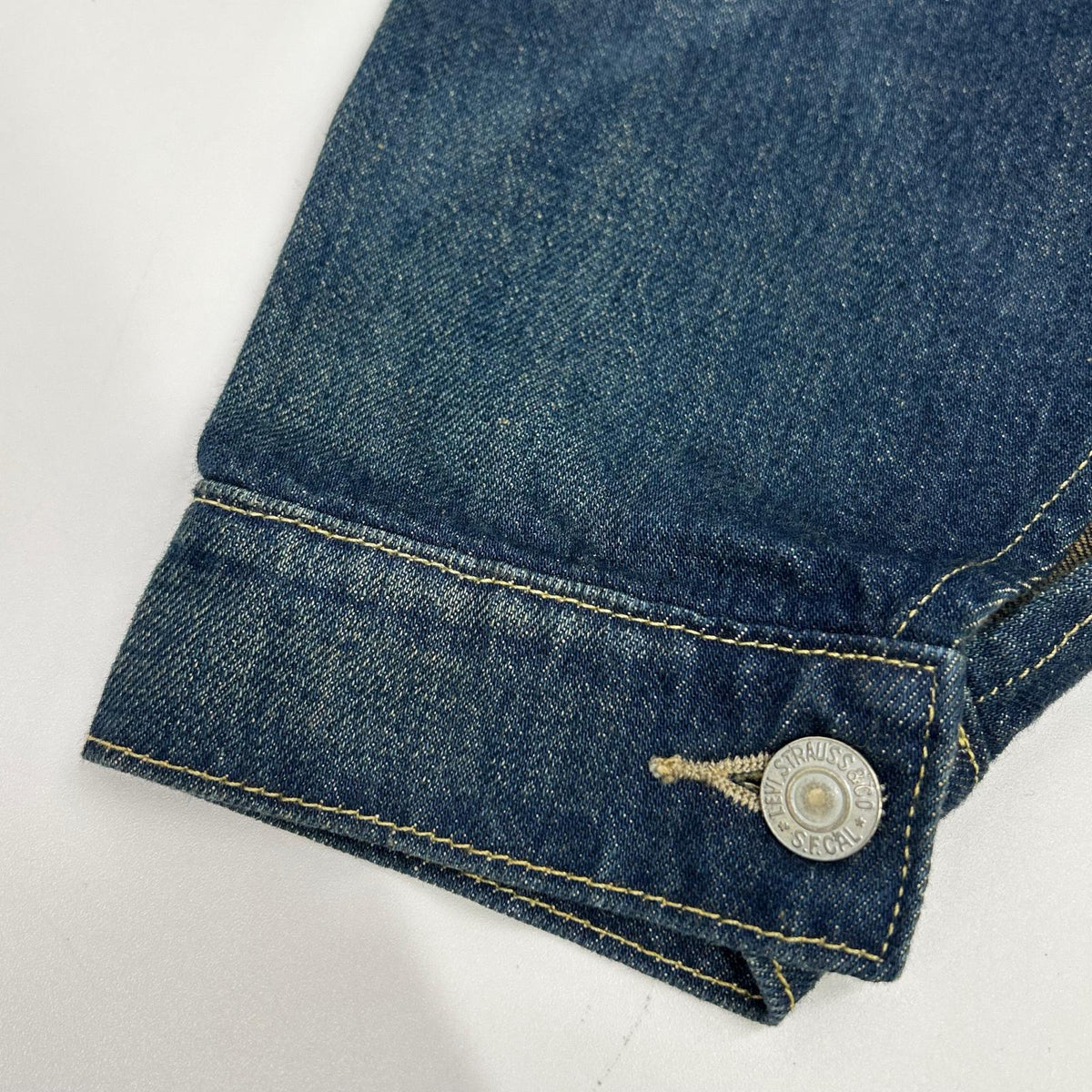 LEVI'S 506XX 1936 Type I Denim Jacket Indigo Size 38