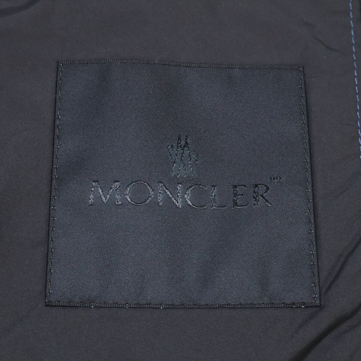 MONCLER SIDUS Nylon Hooded Jacket Navy Size 0
