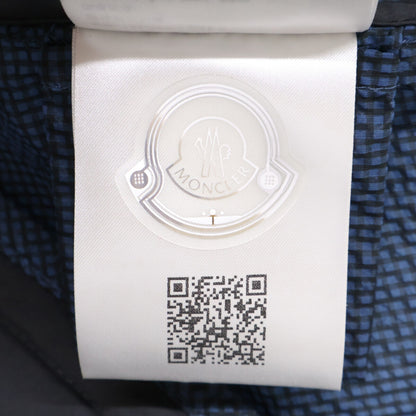 MONCLER SIDUS Nylon Hooded Jacket Navy Size 0
