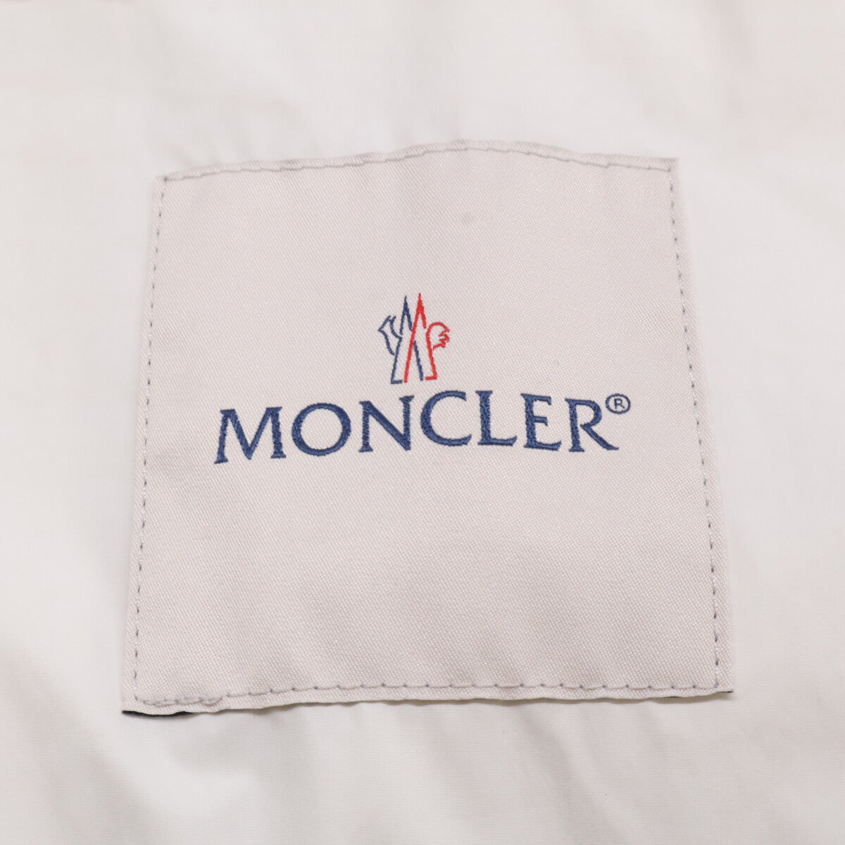 MONCLER Sassiere Hooded Zip-Up Nylon Jacket White Size 1