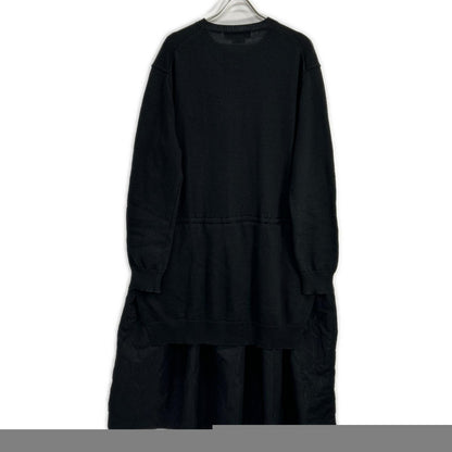 BLACKCOMMEdesGARCONS 21AW Paneled Knit Dress Black Size M