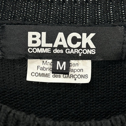 BLACKCOMMEdesGARCONS 21AW Paneled Knit Dress Black Size M