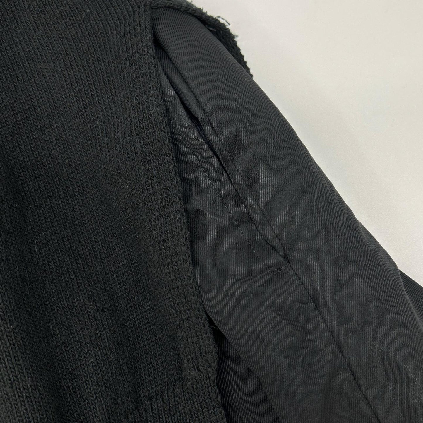 BLACKCOMMEdesGARCONS 21AW Paneled Knit Dress Black Size M