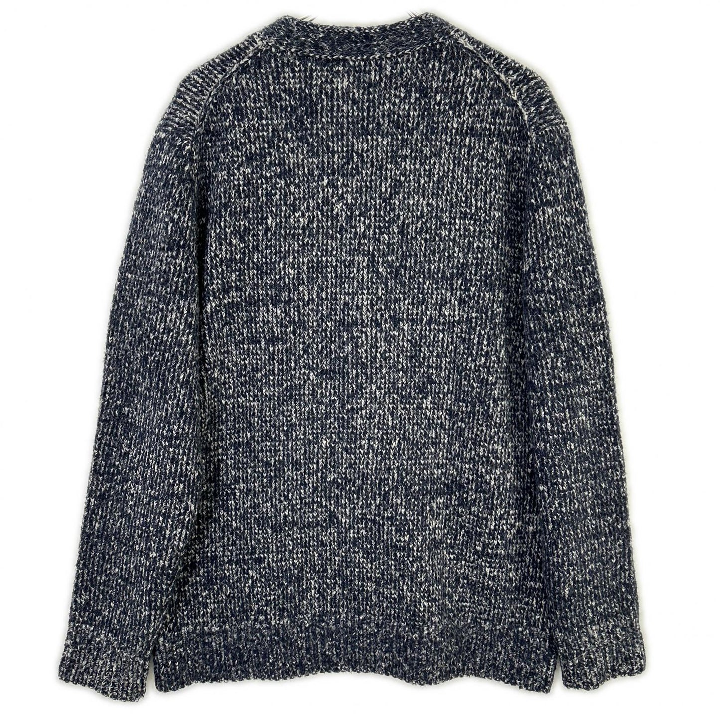 ACNE STUDIOS Cashmere Knit Cardigan Navy Wool Size M