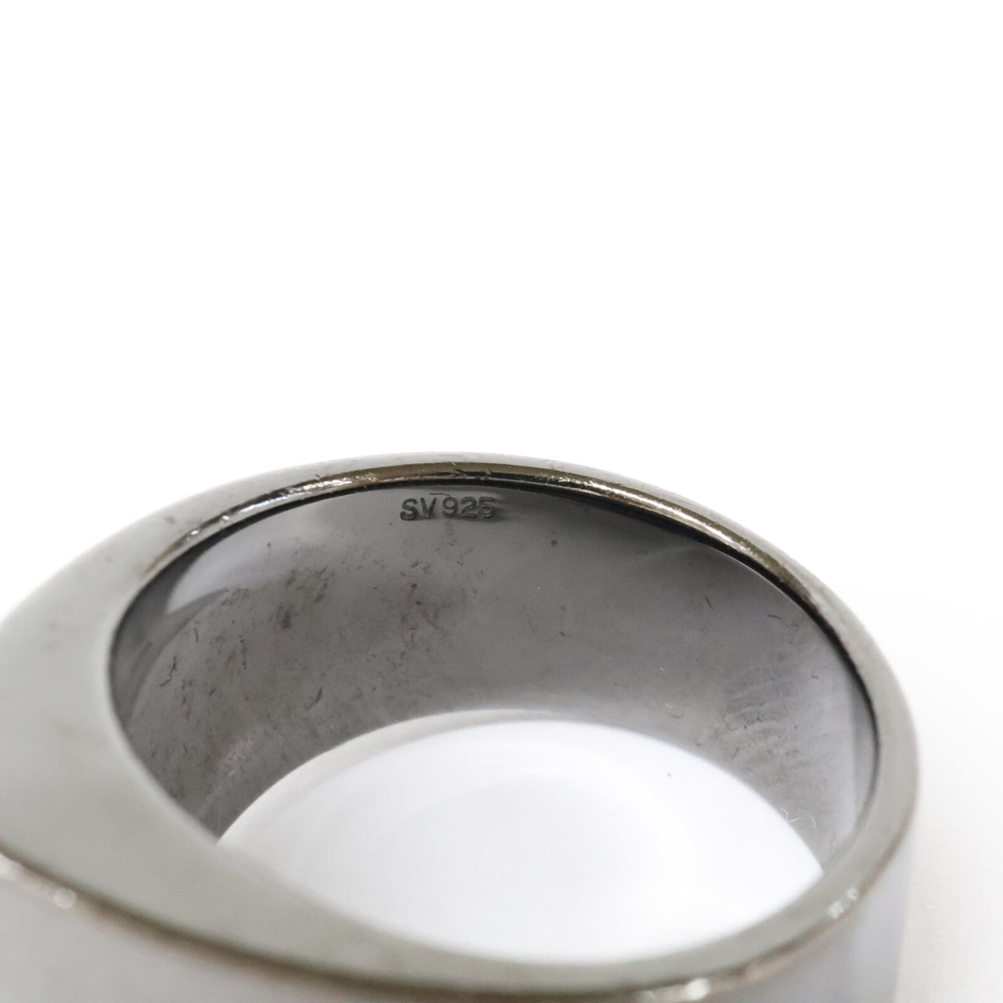 Yohji Yamamoto by RIEFE SV925 Ring Black Size ONE SIZE