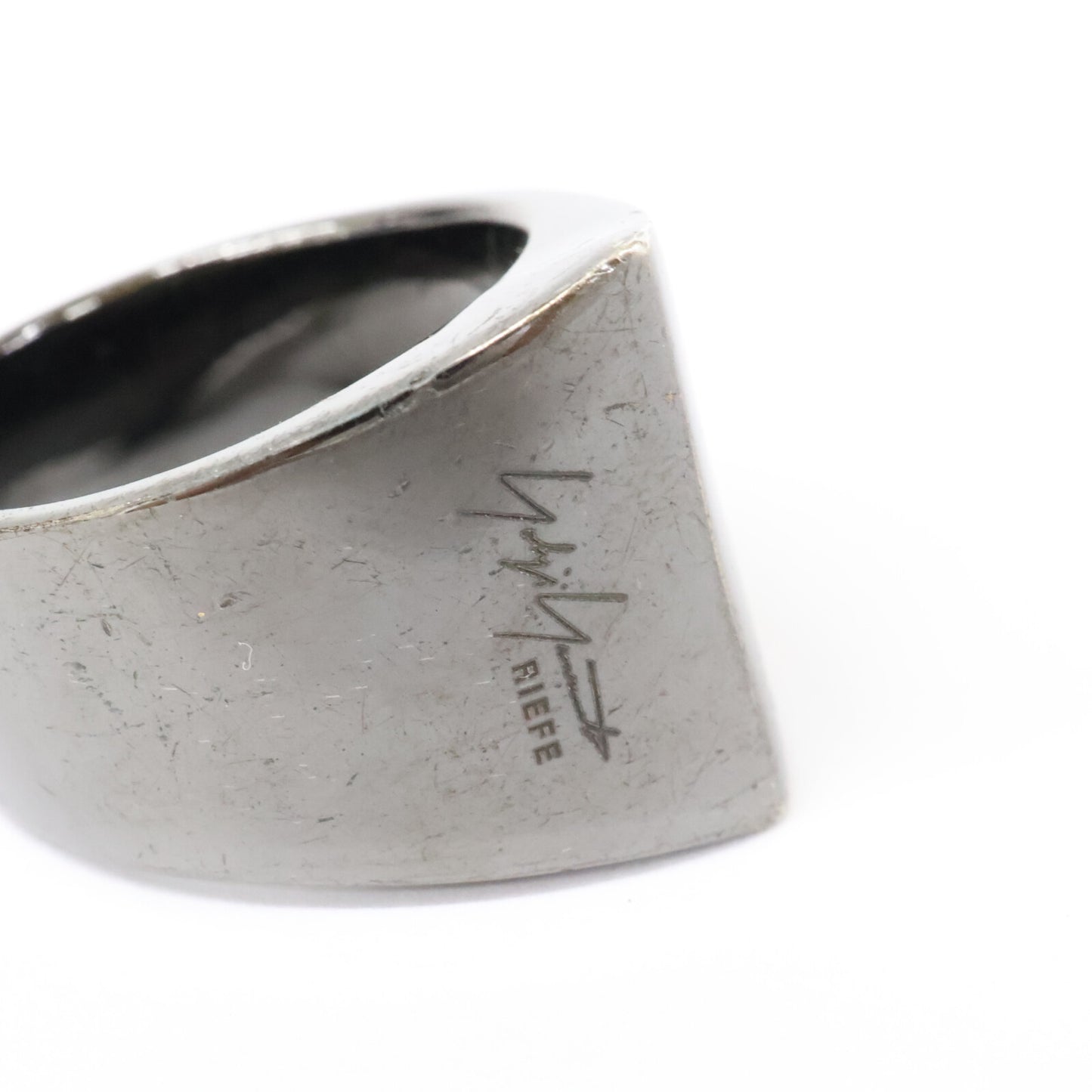 Yohji Yamamoto by RIEFE SV925 Ring Black Size ONE SIZE