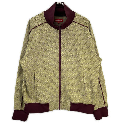 Supreme 22SS Repeat Track Jacket Olive Polyester Size L