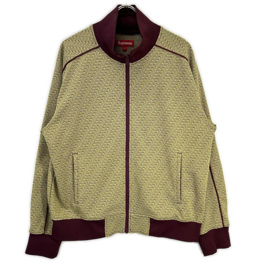 Supreme 22SS Repeat Track Jacket Olive Polyester Size L