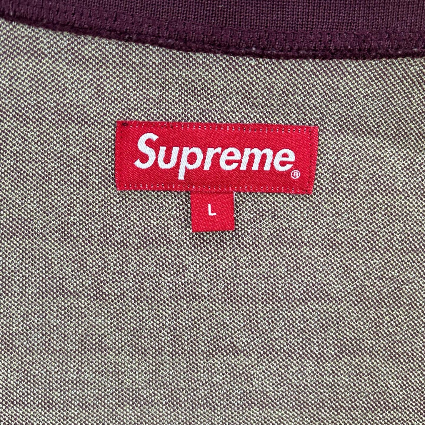 Supreme 22SS Repeat Track Jacket Olive Polyester Size L